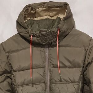 LEI Olive or Army Green Down Puffer Jacket with Hood